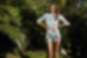 Janice Denim Jacket & Audrey Denim Short in White Multi Botanical Floral2065.jpg