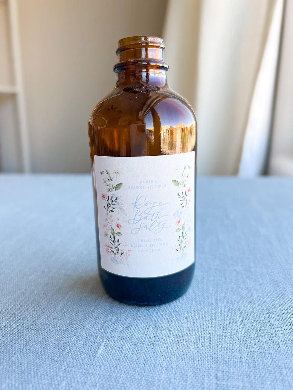 Thumbnail: French Garden Bridal Shower Favor Label