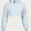 Thumbnail: Basic  Oversize Pastel Blue Crop Hood