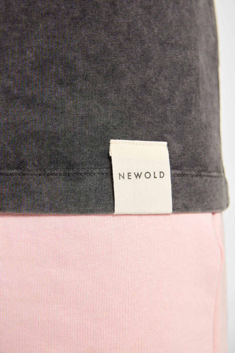 Thumbnail: Washed Vintage Gray Oversized T-shirt