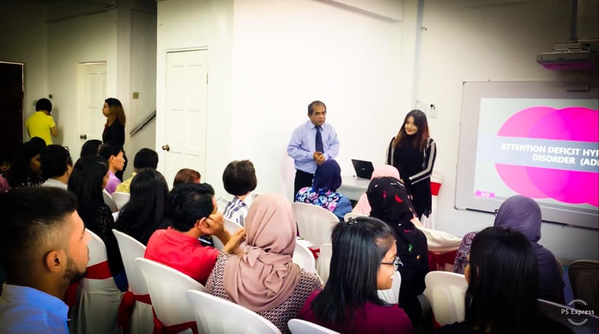 Julia Louis principal at Louis center for special needs, Dr Rajandran Muthoo, International Medical University, Seremban, Autism workshop, awareness, seminar