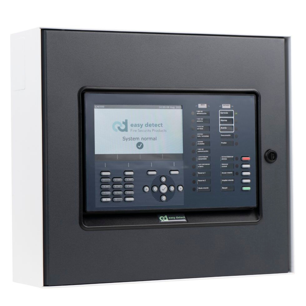 Centrale analogique compact avancé avec 1 boucle non extensible CAE-401