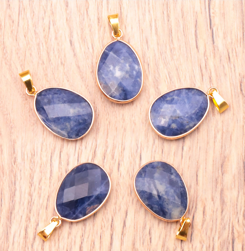 Miniature : Pendentif Serti Ovale