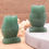Miniature : Chouette 50 mm Aventurine Verte A