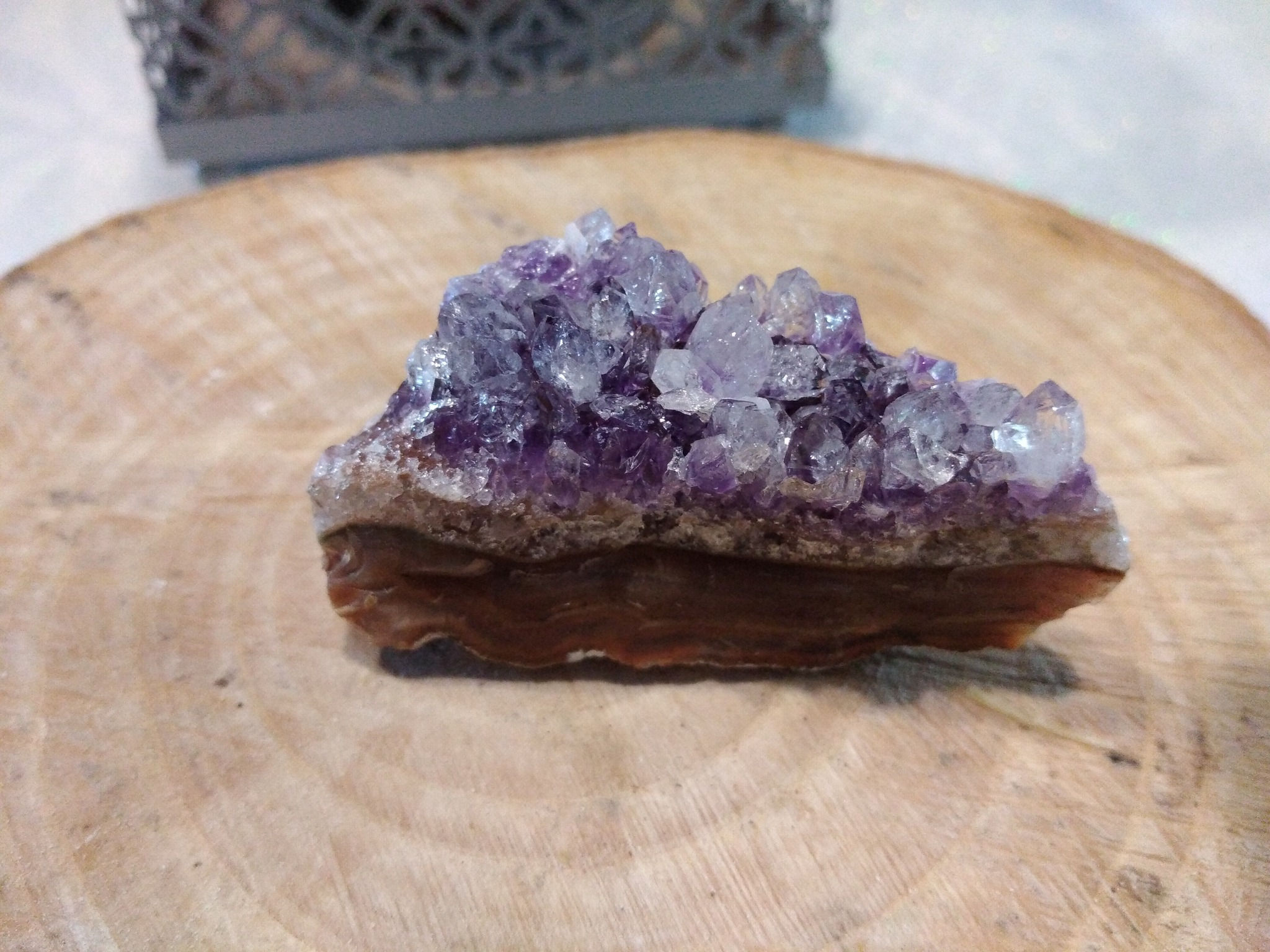 Mini géode Améthyste A 61 g