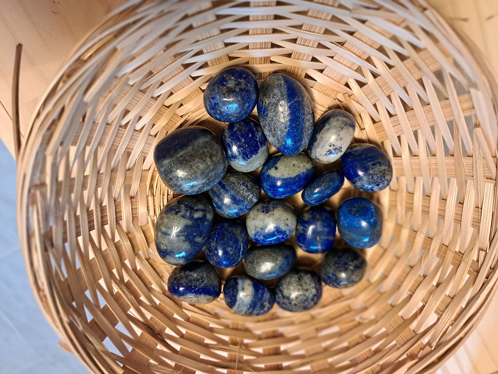 Miniature : Pierre Roulée Lapis Lazuli 30 à 40 mm