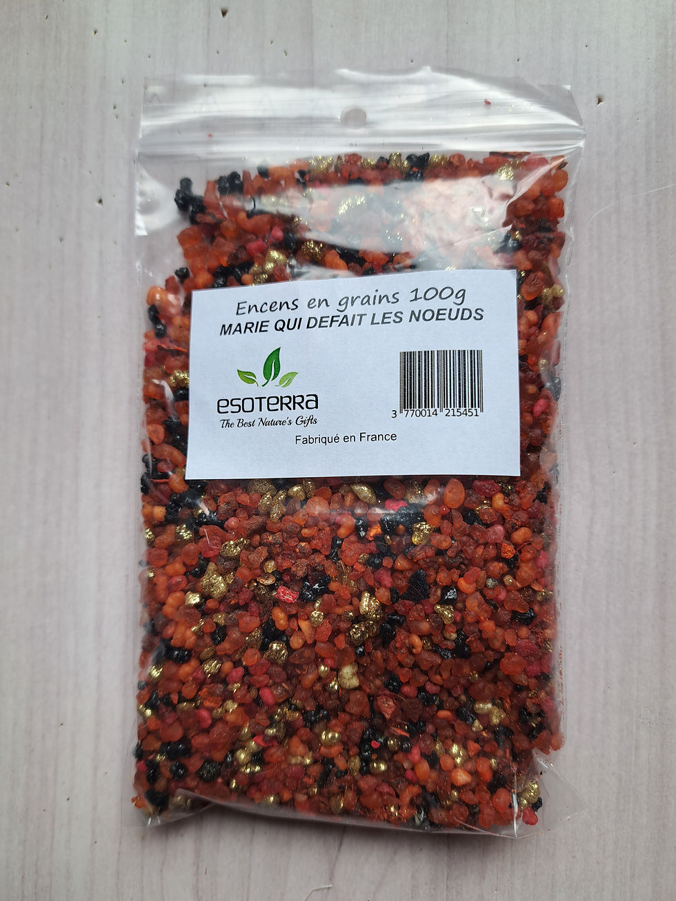 Encens en Grains Marie qui Défait les Noeuds