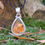 Miniature : Pendentif Argent 925 Ambre AA Goutte