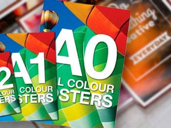 A0, A1, A2 and A3 color poster printing examples by GPG Printing Singapore