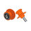 サムネイル： Rok Bagoros Paddock Stand Bobbins for KTM オレンジ
