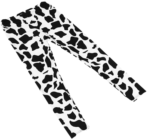 Leggings für Kuh Kostüm lustig