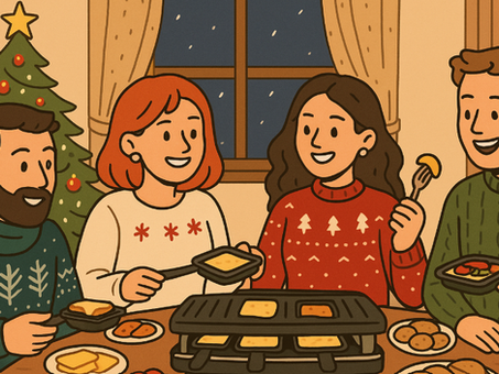 10 kreative Raclette-Ideen für Weihnachten und Silvester