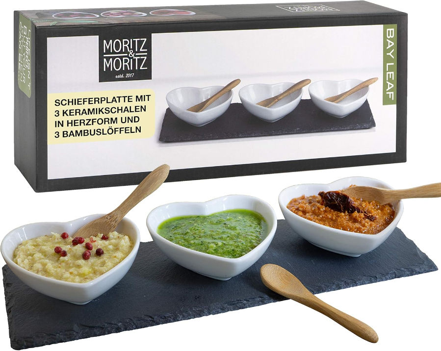 Herz Schälchen für Valentinstag Dinner Deko