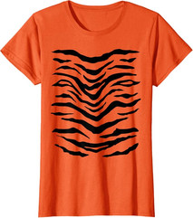 Shirt für Tigerkostüm Damen