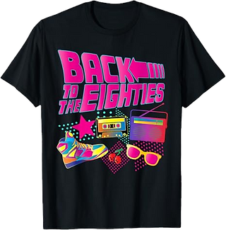 Shirt mit 80er Motiv für 80s Mottoparty