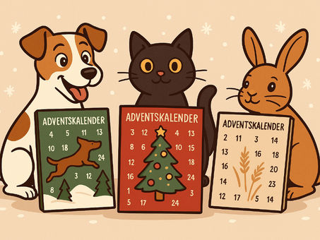 Adventskalender für Katzen, Hunde und Nager