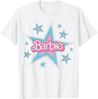 Barbie Shirt fürDIY Barbiekostüm Karneval
