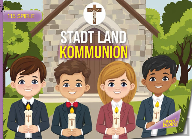 Stadt Land Kommunion Geschenk
