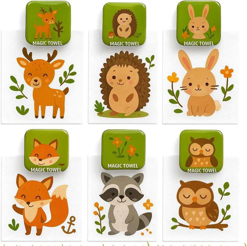 Magische Handtücher als Geburtstag Mitgebsel