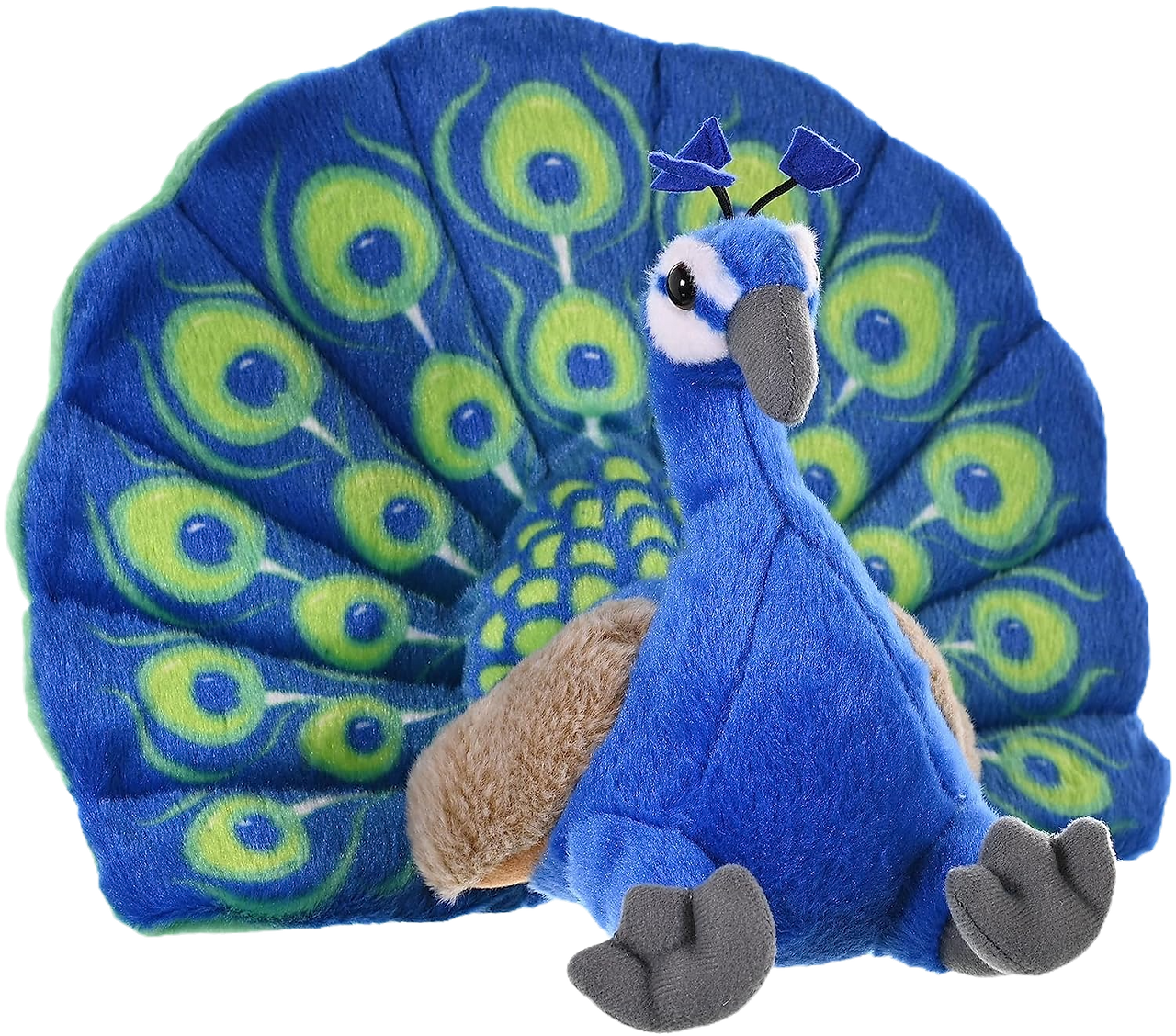 Pfau Kostüm Accessoire Stofftier