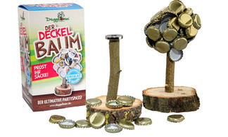 Kronkorkenbaum als lustiges geschenk für männer