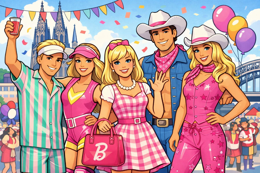 Barbie Kostüm Ideen für Karneval – Die besten Looks von Barbie bis Ken