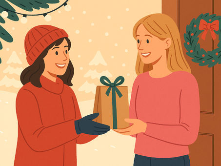 Kleine Geschenke als Mitbringsel zu Weihnachten