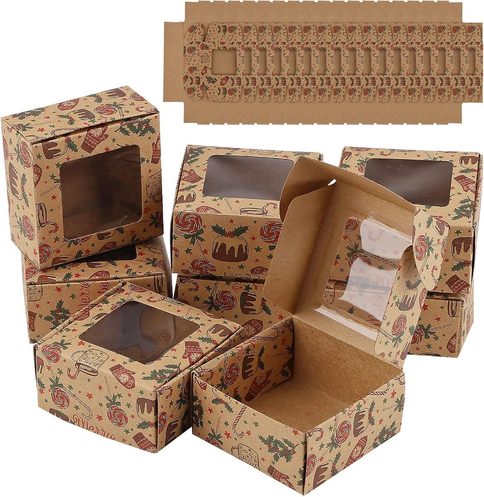 Keksboxen für Weihnachtskekse als Mitbringsel