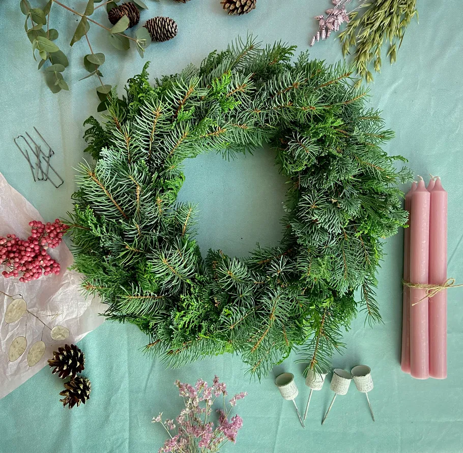 Diy Adventskranz Box