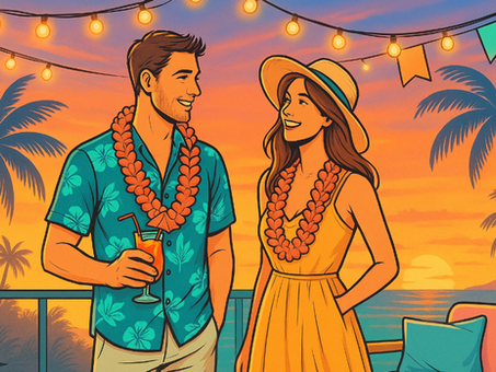 Hawaii Party Ideen Hawai Outfit Buffet
