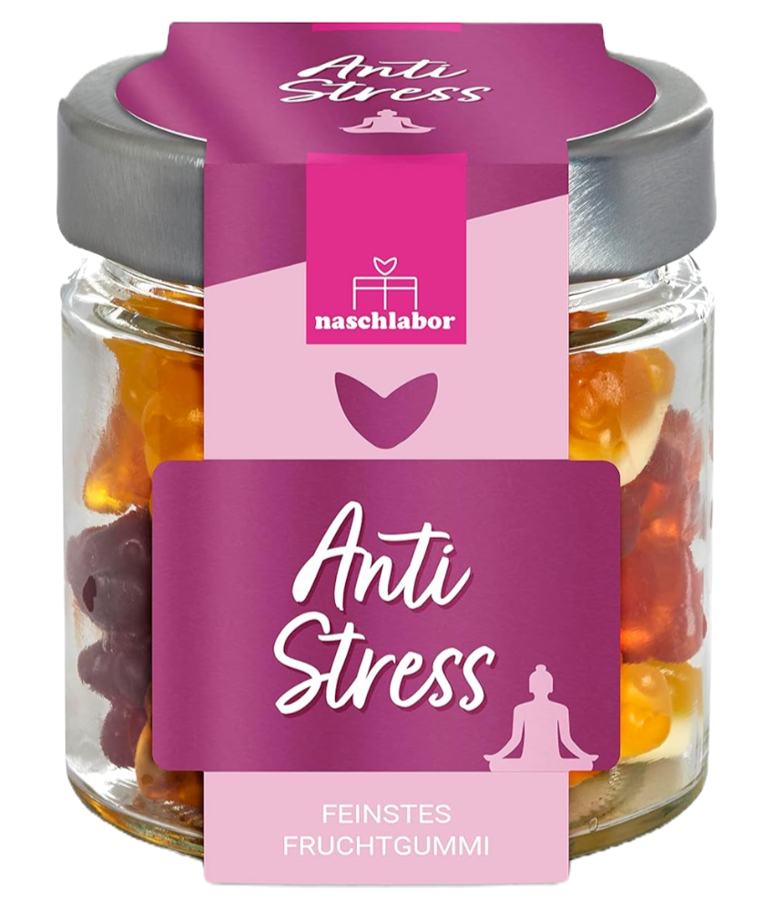 Anti Stress Geschenk Fruchtgummis als Kollegen Wichtelgeschenk