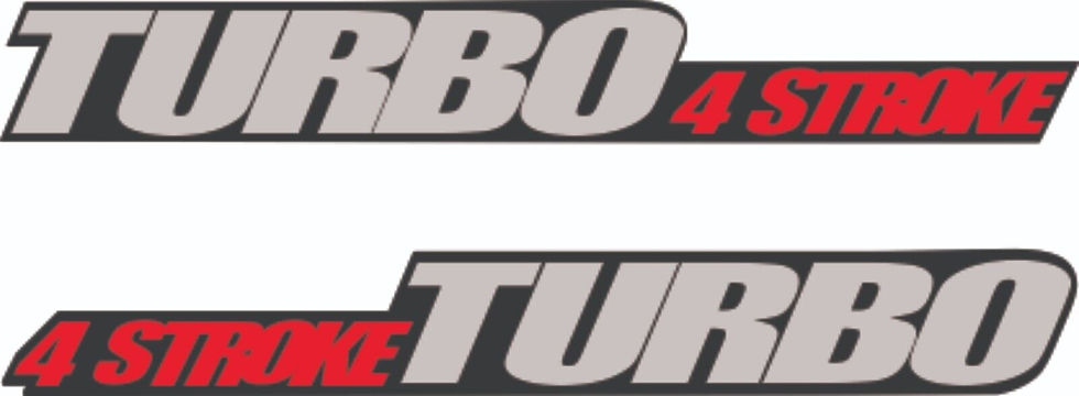 HONDA AQUATRAX R-12X 2004-2007 Graphics / Decal / Sticker Kit RED & BLACK HOOD