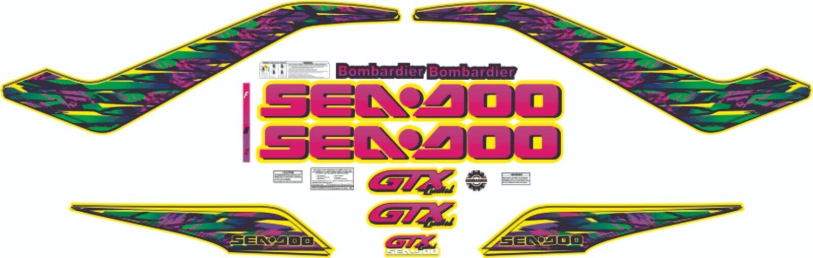 seadoo-gtx-1998-limited-graphics-decal-sticker-kit-custom