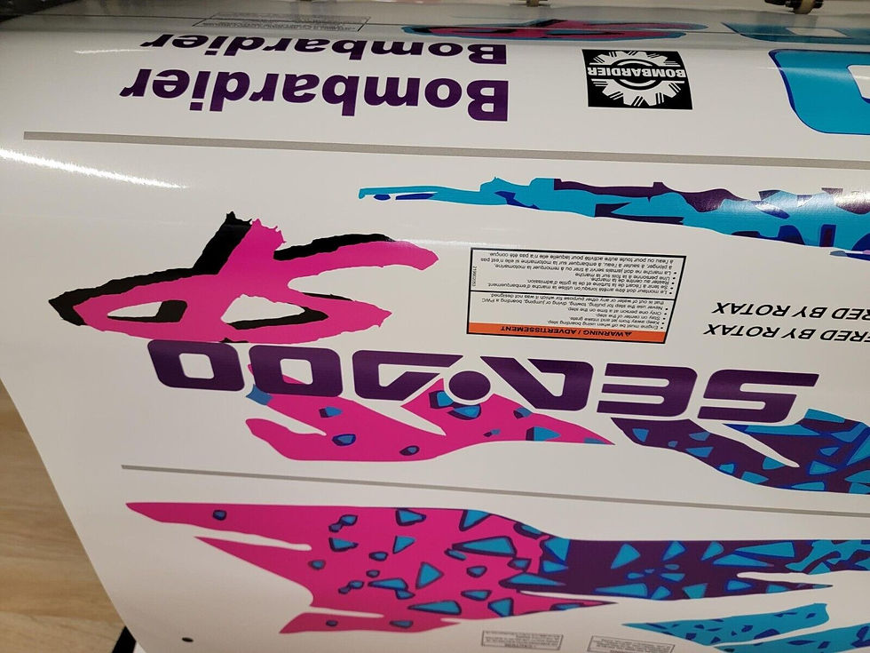 Thumbnail: SEADOO SP 1995 Graphics / Decal / Sticker Kit CUSTOM