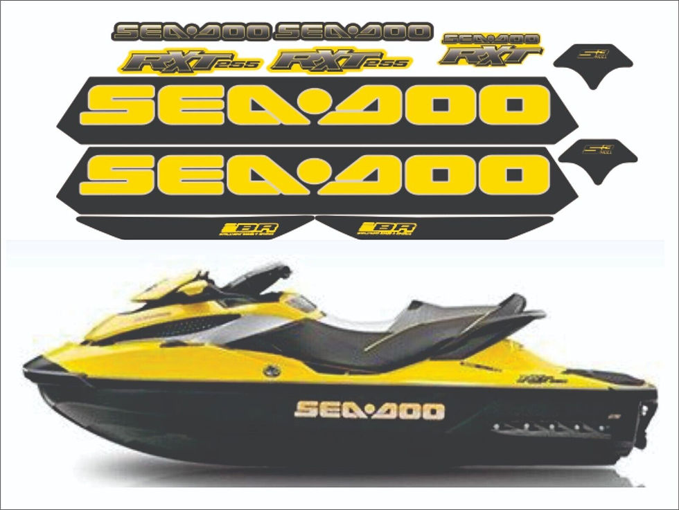 SEADOO RXT 255 2011 Graphics / Decal / Sticker Kit