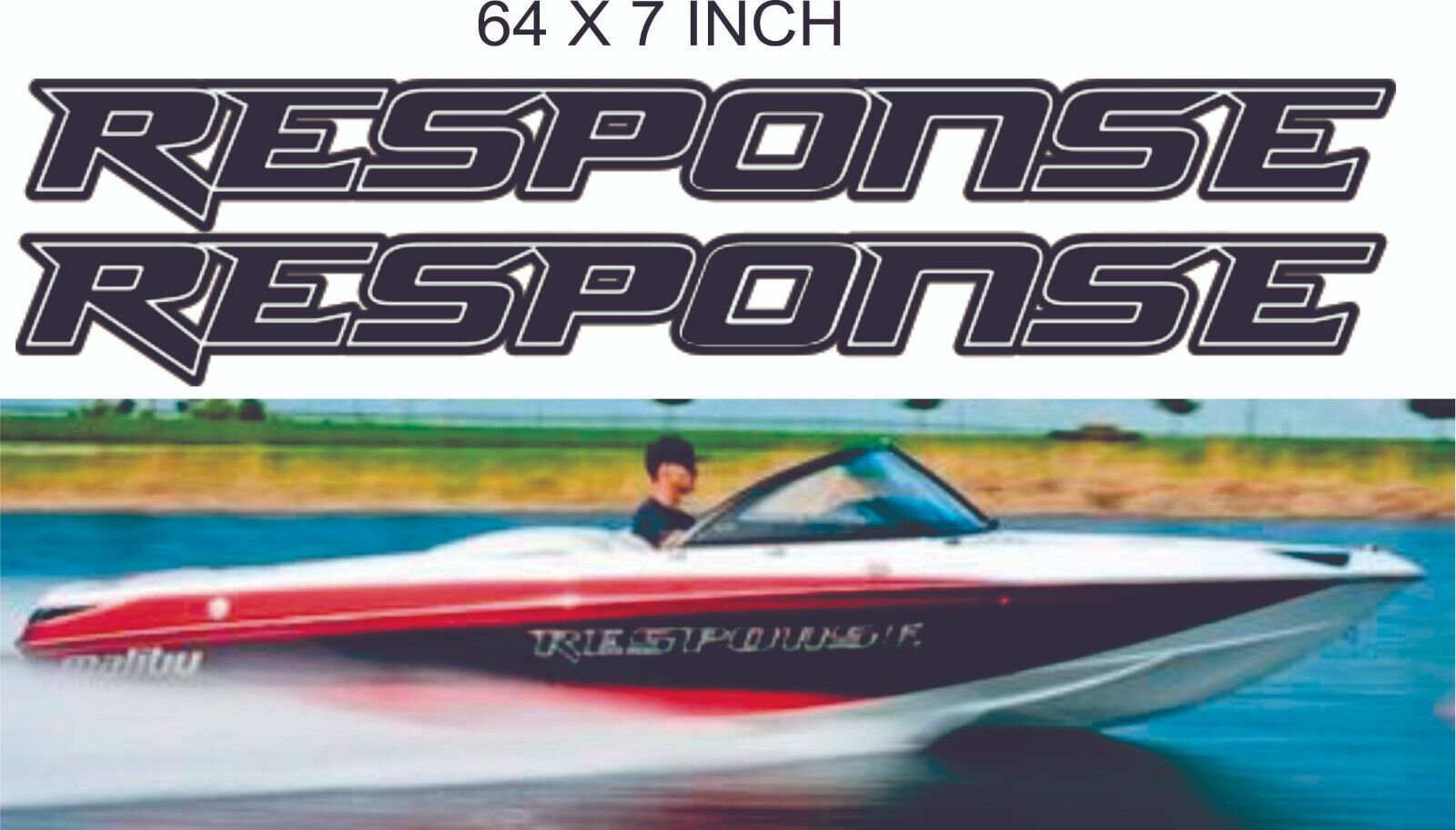 Tpr Sticker malibu-response-graphics-decal-sticker-kit