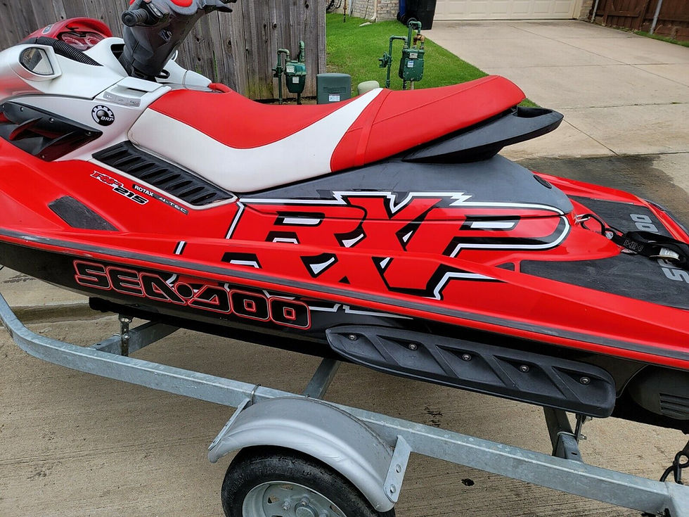 Thumbnail: SEADOO RXP 215 2007 Graphics / Decal / Sticker Kit RED