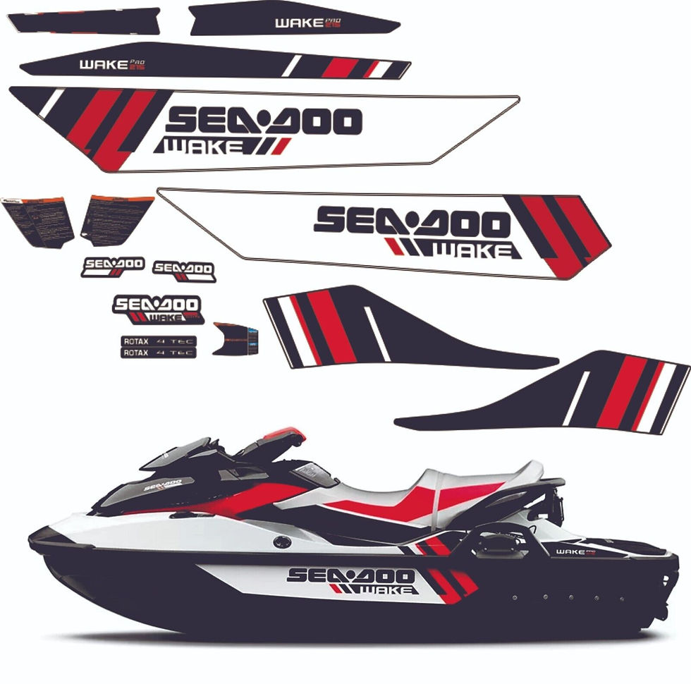 SEADOO WAKE PRO 215 2012 Graphics / Decal / Sticker Kit