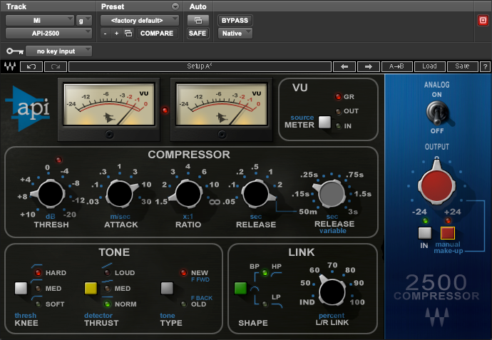 Waves API 2500 Plugin