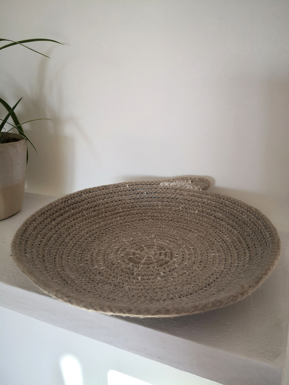 Miniature : Paniers plats Lin (small, medium)