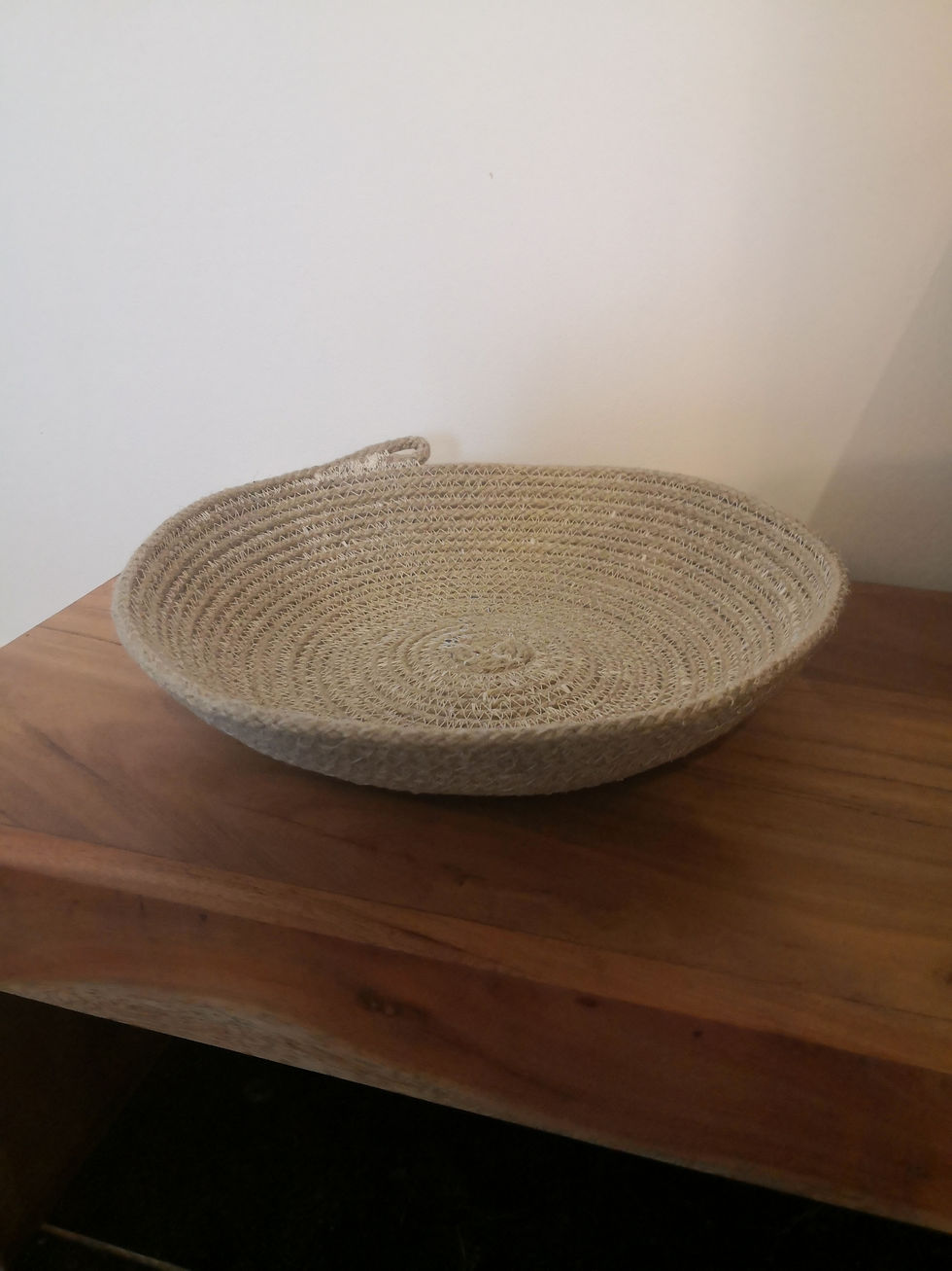 Miniature : Paniers plats Lin (small, medium)
