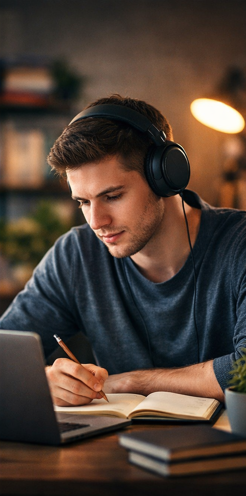 Cómo usar sonidos ambientales para la concentración 