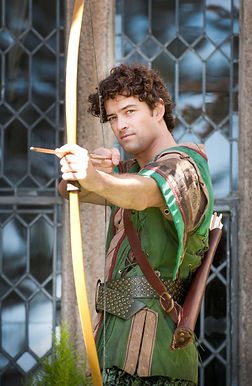 Lee Mead as robin hood on Meadaholics