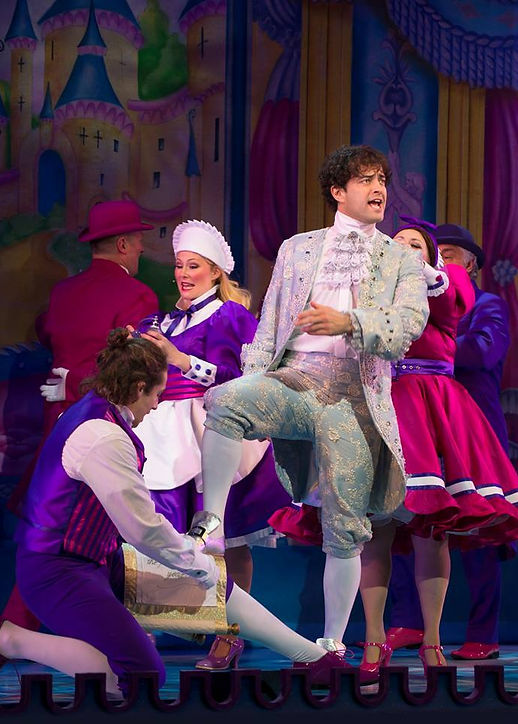 Lee Mead as Prince Charming-Cinderella at the London Palladium