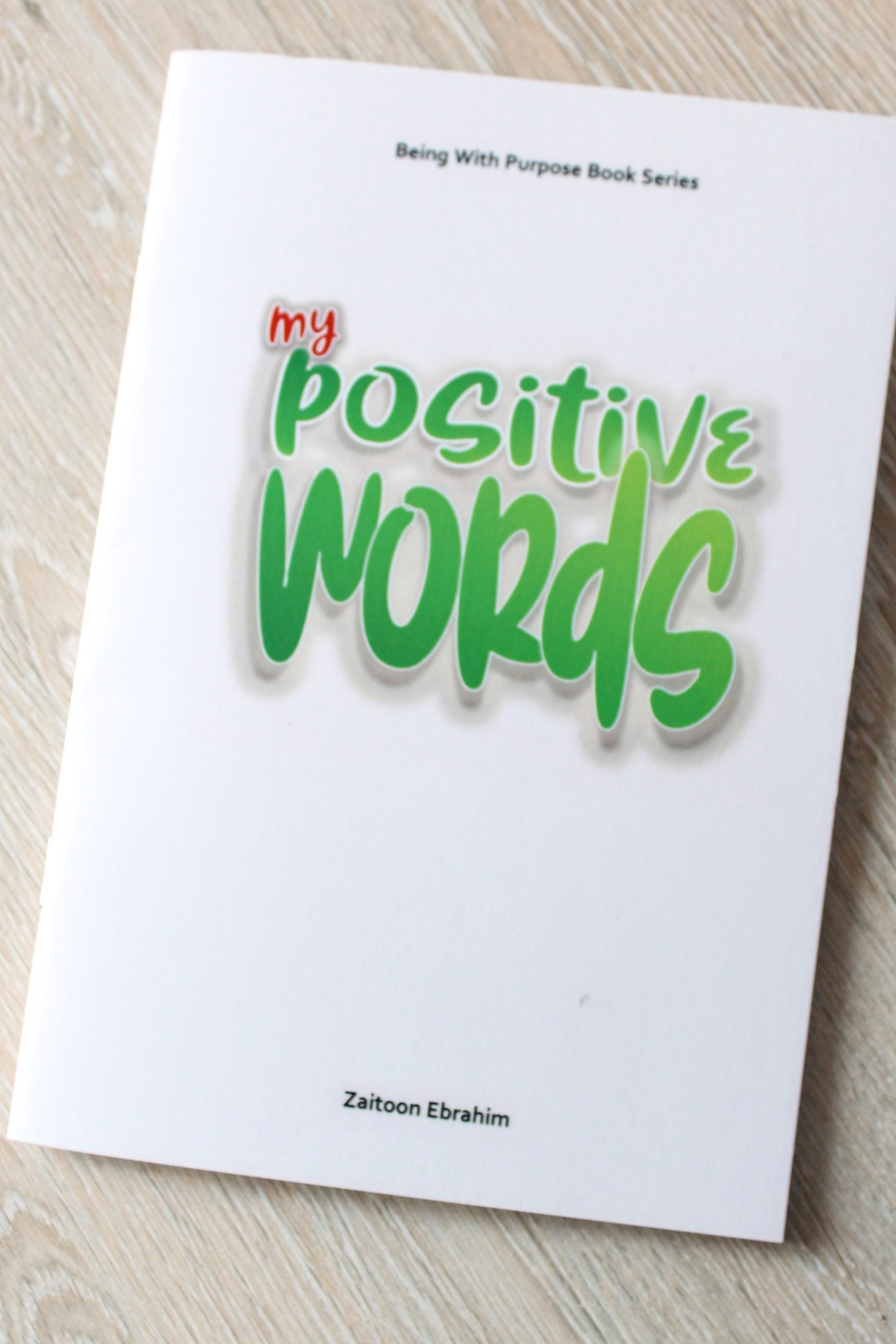 My Positive Words Activity Book
