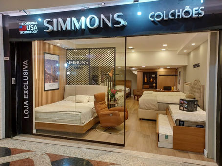 Simmons Colchões no Shopping da Gávea: conforto e qualidade no Rio de Janeiro