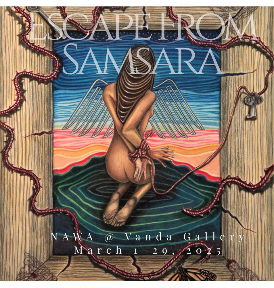 Women’s History Month & My Exhibition with NAWA at Vanda Gallery