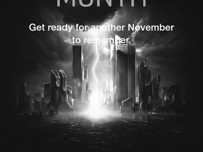 November. Great month.