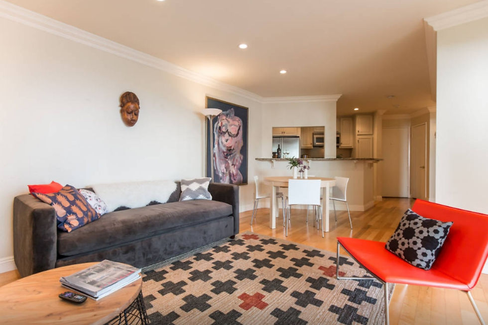living and dining