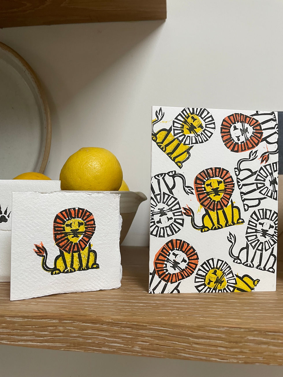 Thumbnail: Little Lion mini card